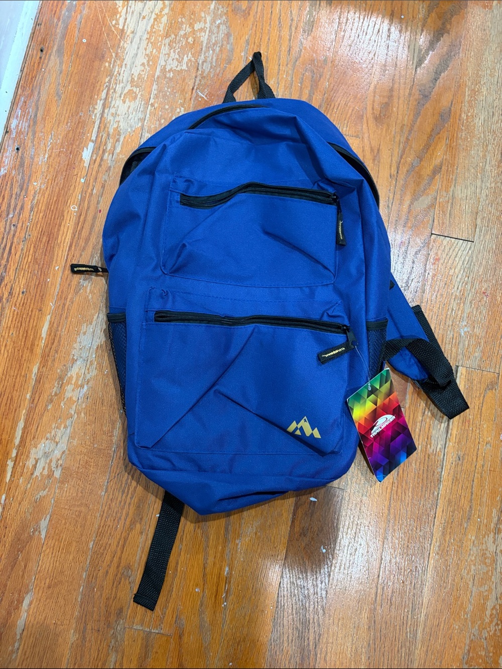 Blue Men's Everyday Backpack. Brand new